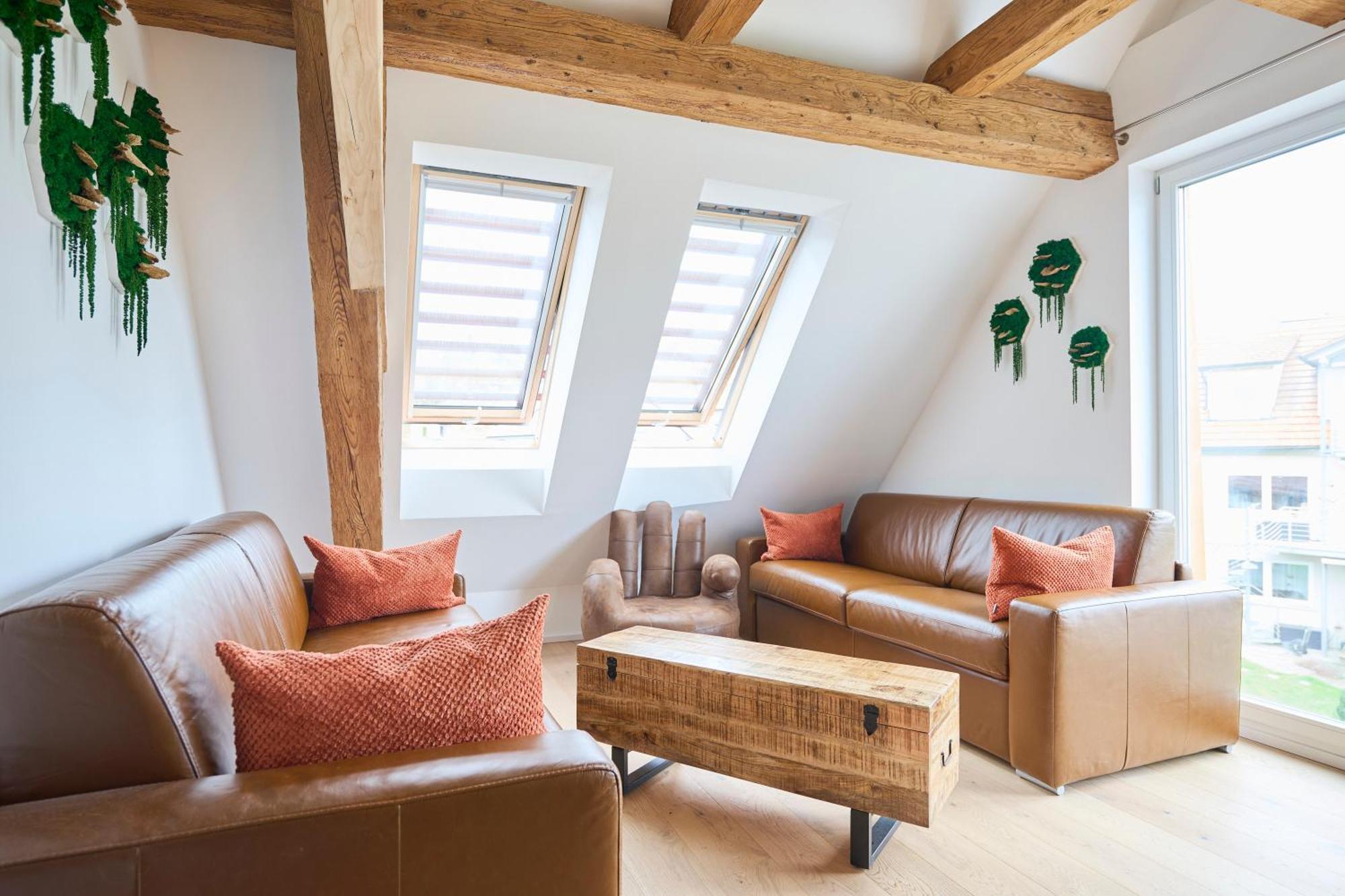 Wood World Luxury - Massage - Bergblick - Tranpolin- Parken Διαμέρισμα Markdorf Εξωτερικό φωτογραφία